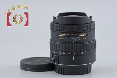 【中古】Tokina トキナー AT-X 107 DX Fisheye 10-17mm f/3.5-4.5 キヤノン用