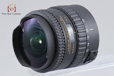 【中古】Tokina トキナー AT-X 107 DX Fisheye 10-17mm f/3.5-4.5 キヤノン用