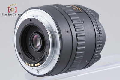 【中古】Tokina トキナー AT-X 107 DX Fisheye 10-17mm f/3.5-4.5 キヤノン用