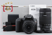 [Used] Canon EOS Kiss X10 Double Zoom Kit with Original Box