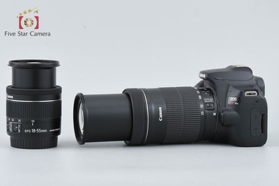 [Used] Canon EOS Kiss X10 Double Zoom Kit with Original Box