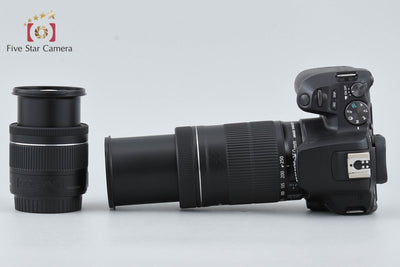 [Used] Canon EOS Kiss X10 Double Zoom Kit with Original Box