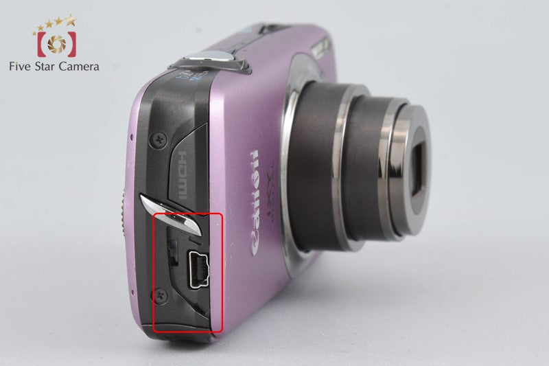 中古】Canon キヤノン IXY Digital 930 IS パープル コンパクト