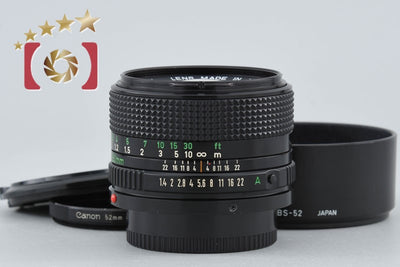 [Used] Canon New FD 50mm f/1.4