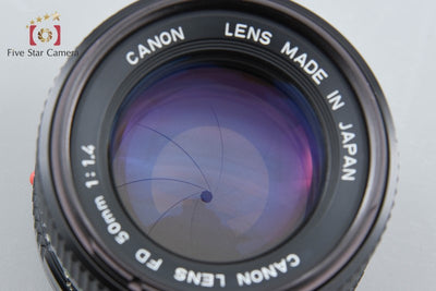 [Used] Canon New FD 50mm f/1.4
