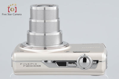 [Used] FUJIFILM FinePix F200EXR Silver Compact Digital Camera