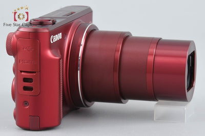 [Used] Canon PowerShot SX720 HS Red Compact Digital Camera with Original Box