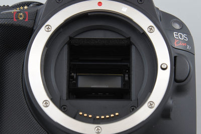 [Used] Canon EOS Kiss X7 Double Zoom Kit Black - Low Shutter Count