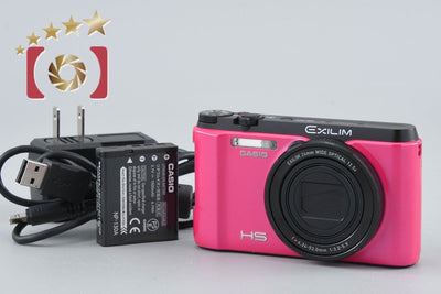 [Used] CASIO Casio HIGH SPEED EXILIM EX-ZR1100 Vivid Pink Compact Digital Camera