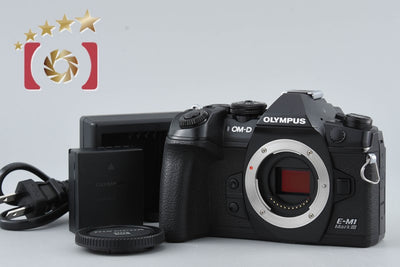 [Used] OLYMPUS Olympus OM-D E-M1 Mark III Black Mirrorless Single-Lens Camera