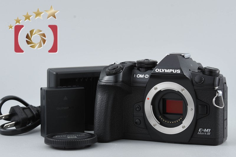 [Used] OLYMPUS Olympus OM-D E-M1 Mark III Black Mirrorless Single-Lens Camera