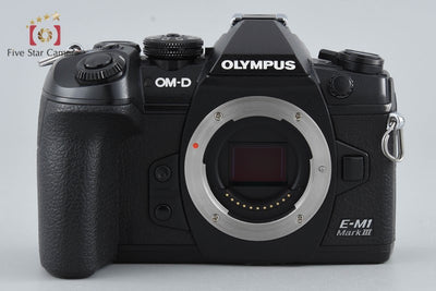 [Used] OLYMPUS Olympus OM-D E-M1 Mark III Black Mirrorless Single-Lens Camera