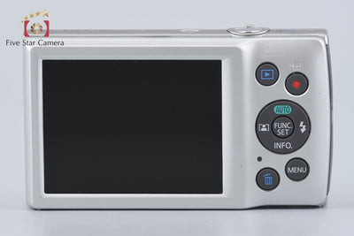 【中古】Canon キヤノン IXY 180 シルバー コンパクトデジタルカメラ