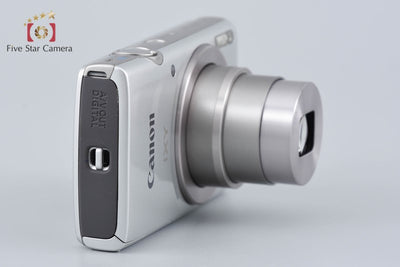 【中古】Canon キヤノン IXY 180 シルバー コンパクトデジタルカメラ