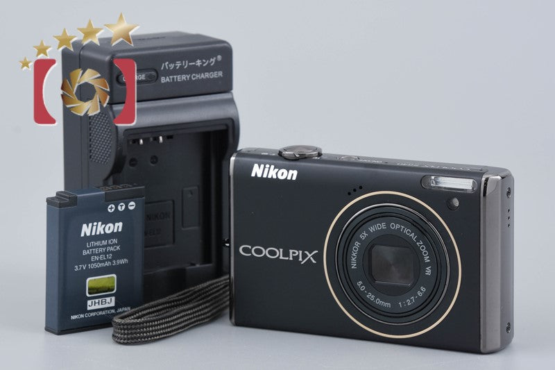 [Used] Nikon COOLPIX S640 Deep Black Compact Digital Camera