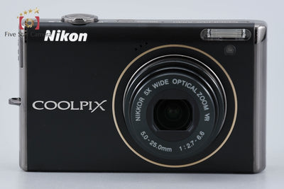 [Used] Nikon COOLPIX S640 Deep Black Compact Digital Camera
