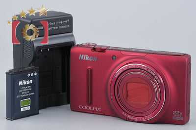 【中古】Nikon ニコン COOLPIX S9500 ヴェルヴェットレッド コンパクトデジタルカメラ