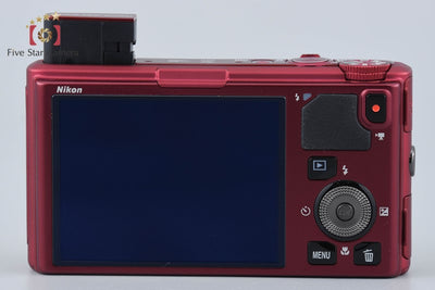 【中古】Nikon ニコン COOLPIX S9500 ヴェルヴェットレッド コンパクトデジタルカメラ