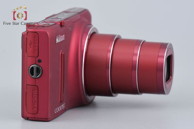 【中古】Nikon ニコン COOLPIX S9500 ヴェルヴェットレッド コンパクトデジタルカメラ