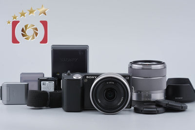 Used: SONY Sony α NEX-5 Double Lens Kit Black