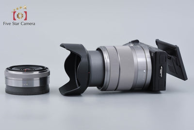 Used: SONY Sony α NEX-5 Double Lens Kit Black