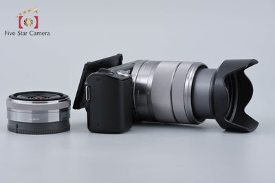 Used: SONY Sony α NEX-5 Double Lens Kit Black
