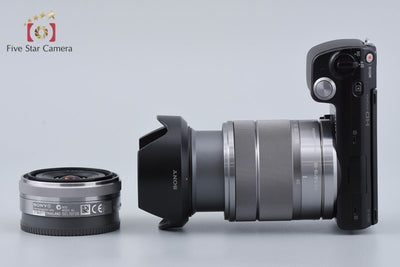 Used: SONY Sony α NEX-5 Double Lens Kit Black