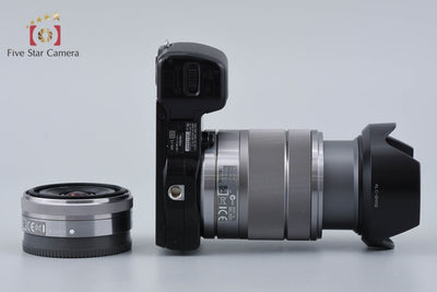 Used: SONY Sony α NEX-5 Double Lens Kit Black