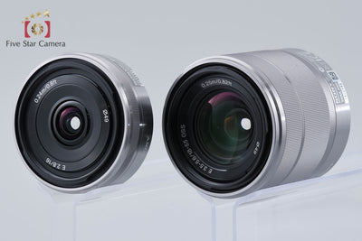 Used: SONY Sony α NEX-5 Double Lens Kit Black
