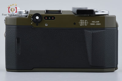 Used Voigtlander BESSA-T 101st Anniversary HELIAR Model Olive, Overhauled March 2026
