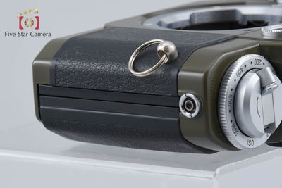 Used Voigtlander BESSA-T 101st Anniversary HELIAR Model Olive, Overhauled March 2026