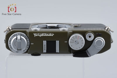 Used Voigtlander BESSA-T 101st Anniversary HELIAR Model Olive, Overhauled March 2026