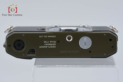 Used Voigtlander BESSA-T 101st Anniversary HELIAR Model Olive, Overhauled March 2026