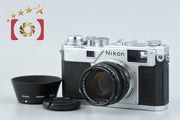 Used: Nikon S3 Limited Edition Silver + NIKKOR-S 50mm f/1.4 Olympic Nikkor Reissue