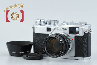 Used: Nikon S3 Limited Edition Silver + NIKKOR-S 50mm f/1.4 Olympic Nikkor Reissue