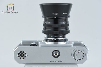 Used: Nikon S3 Limited Edition Silver + NIKKOR-S 50mm f/1.4 Olympic Nikkor Reissue