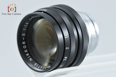 Used: Nikon S3 Limited Edition Silver + NIKKOR-S 50mm f/1.4 Olympic Nikkor Reissue
