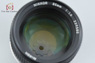 [Used] Nikon Nikkor AI-S 85mm f/1.4