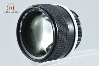 [Used] Nikon Nikkor AI-S 85mm f/1.4