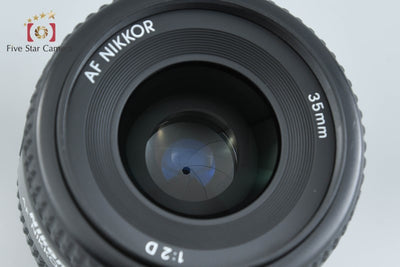 [Used] Nikon AF NIKKOR 35mm f/2 D
