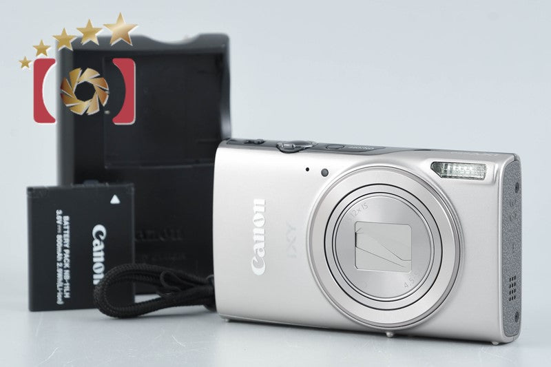 【中古】Canon キヤノン IXY 650 シルバー コンパクトデジタルカメラ