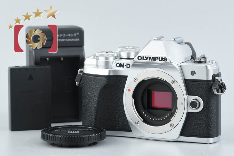 中古】OLYMPUS オリンパス OM-D E-M10 Mark III シルバー ミラーレス