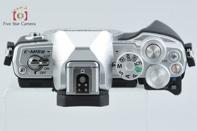 Used: OLYMPUS Olympus OM-D E-M10 Mark III Silver Mirrorless Single-Lens Camera - Low Shutter Count