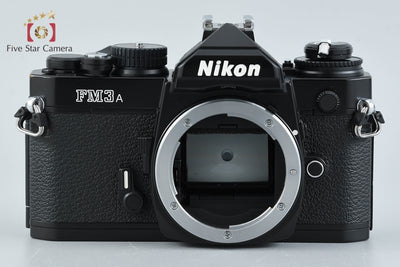 [Used] Nikon FM3A Black Film SLR Camera