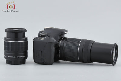 【中古】Canon キヤノン EOS Kiss X5 ダブルズームレンズキット シャッター回数僅少 元箱付き