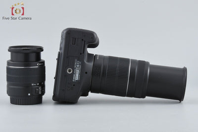【中古】Canon キヤノン EOS Kiss X5 ダブルズームレンズキット シャッター回数僅少 元箱付き