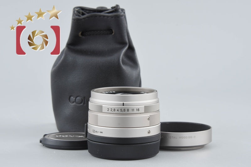 【中古】CONTAX コンタックス Carl Zeiss Planar 45mm f/2 T*