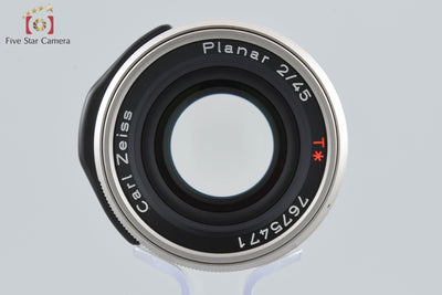 【中古】CONTAX コンタックス Carl Zeiss Planar 45mm f/2 T*