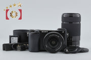 Used: SONY Sony α6100 ILCE-6100 Double Zoom Lens Kit Black