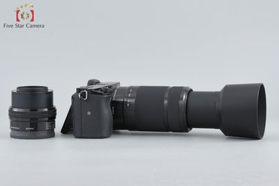 Used: SONY Sony α6100 ILCE-6100 Double Zoom Lens Kit Black
